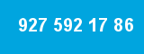 927 592 17 86 927 592 17 86